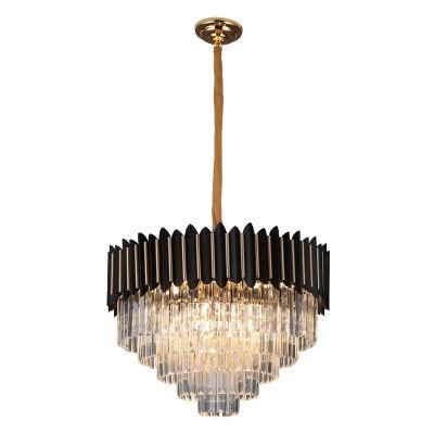Dafangzhou 96W Light China Farmhouse Style Chandelier Factory Floor Lamp Crystal Material Pendant Lamp Applied in Hotel