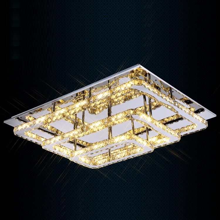 Modern Lighting Ceiling Pendent Chandelier Light Crystal Lamp