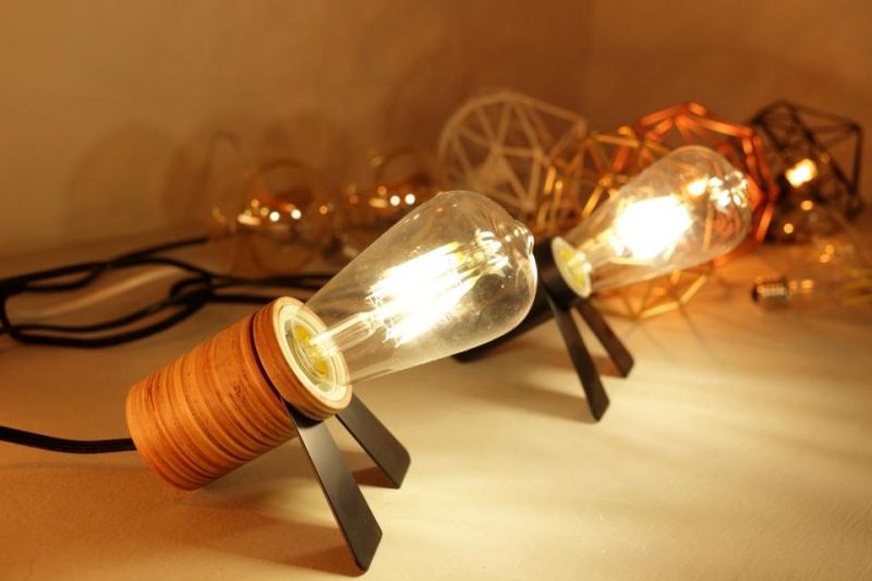 E27 E14 Retro Edison LED Filament Bulb Lamp 220V-240V Light Bulb C35 G45 A60 St64 G80 G95 G125 Glass Bulb Vintage Candle Light