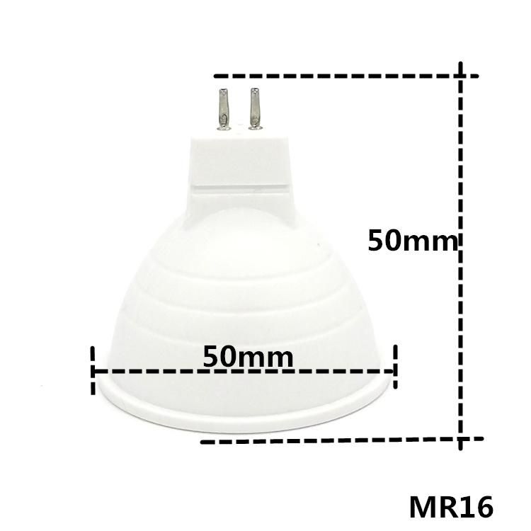 High Lumen 110V 220V GU10 Gu5.3 MR16 COB LED Bulb 7W LED Spot Light