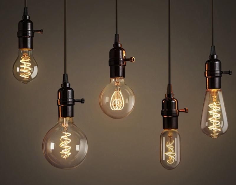 Decorative Soft Filament 4W 300lm E27 Vintage Edison Amber Glass Retro Light LED Filament Bulb