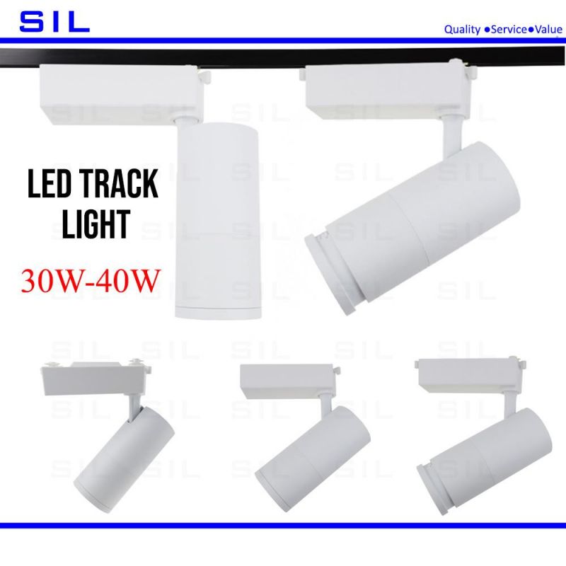 New Design 15-60° Degree Focusing Adjustable Beam Angle Spot Light 20watt LED Track Light