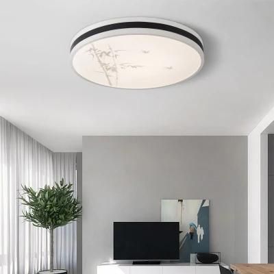 Dafangzhou 54W Light China Flush Mount LED Manufacturer Ceiling Lamp Chrome Material LED Ceiling Lamp Applied in Washroom