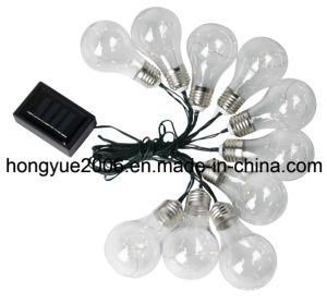 Solar Bulb Chain LED Light for Decoration Holiday, Garden, Party