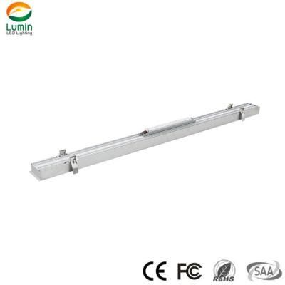 5 Years Warranty Linkable Recessed 4000lm Flicker Free LED Linear Light