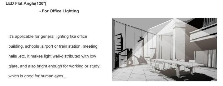 150lm/W Seamless LED Linear Light with Asymmetric Lens 25degree