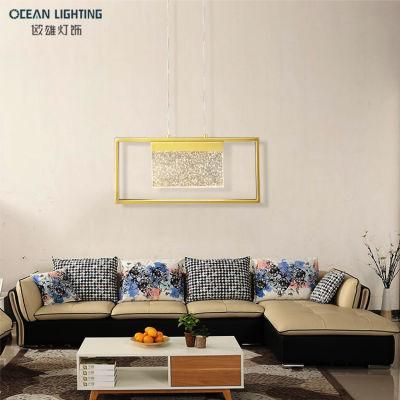 LED Modern Simple Lighting Crystal Glass Decoration Pendant Light