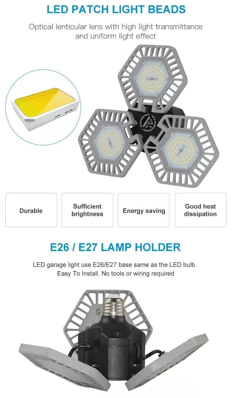 Factory Directly Workshop 60W High Bay Lighting LED Shop Garage Lights