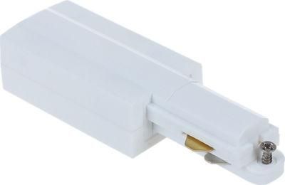 X-Track Single Circuit White Power Connector for 3wires Accessories (L)