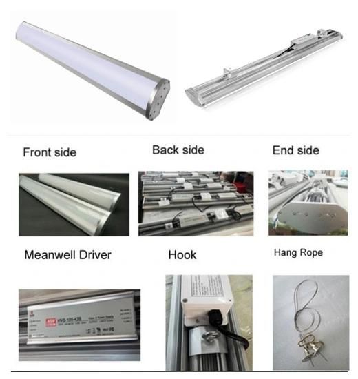 IP65 Waterproof 80W 100W 150W Ceiling Mounting LED Linear Tube Light 200W LED High Bay Light