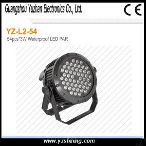 Hot Sale 54pcsx3w RGBW Waterproof LED PAR Light