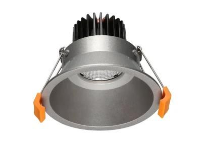 Nickel Version Anti-Glare LED Downlight Frame Plus X Series Module