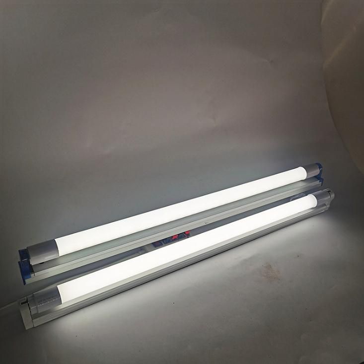 Double Driver 40W LED Tube 4000lm 100lm/W 85-265V Milky Glass with CE RoHS Warranty 3 Years