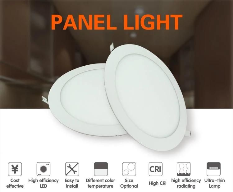 24W Slim LED Panel Ceiling Downlight Aluminum Panel Light