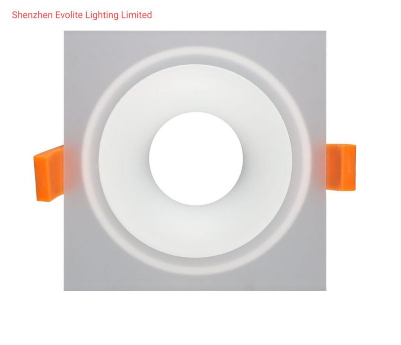 High Quality Die Cast Aluminum GU10 MR16 Round Recessed LED Downlight Frame