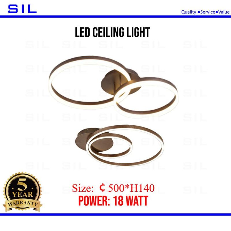 High Quality IP44 12W Modern Home Ceiling Light Fixture Surface Mount Dimmable LED Ceiling Light