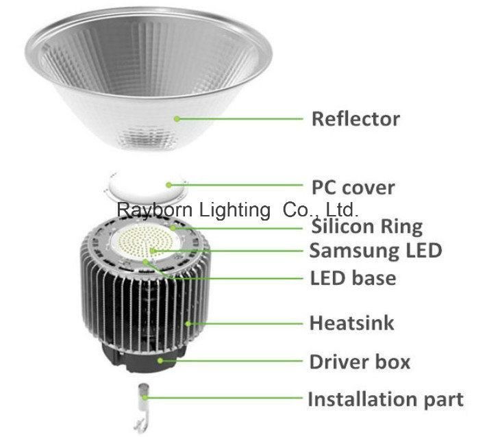 High Power High Bay LED Replacement for 400W Metal Halide