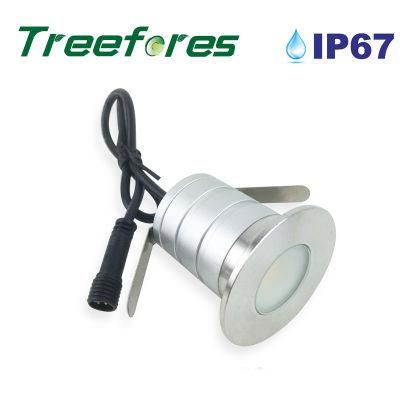 3W CREE 12V-24V LED Ceiling Downlight for Bathroom Pool Light