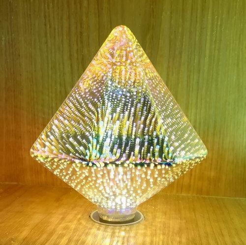 95 Diamond Multicolor Infinity 3D Fireworks Effect LED Light Bulb