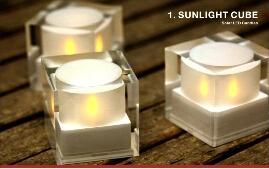 Solar Eectronic Rechargeable LED Candle