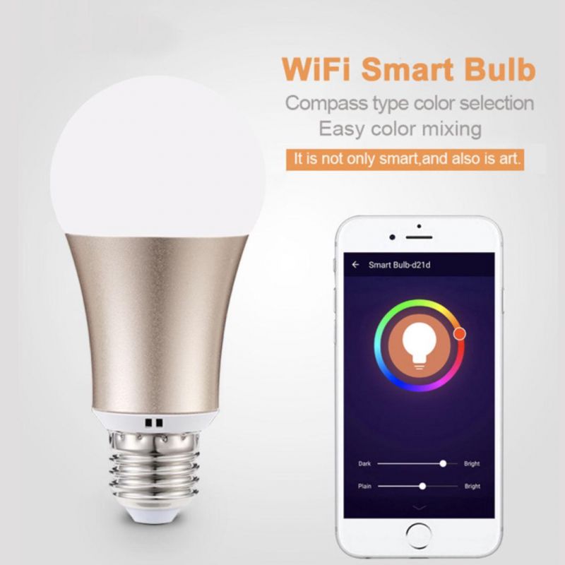 New 5W WiFi Smart LED Flame Effect Lighting Bulb