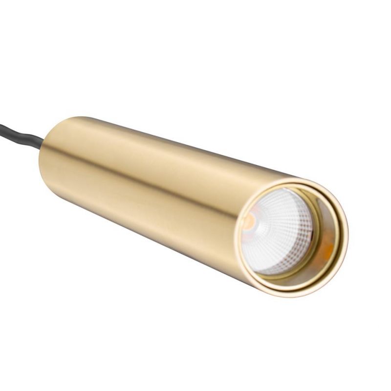 Project Ceiling Lighting Luxury Brass Pendant Lamp 8W Aluminum LED Light Lamp Spot Light for Coffee Dining Room
