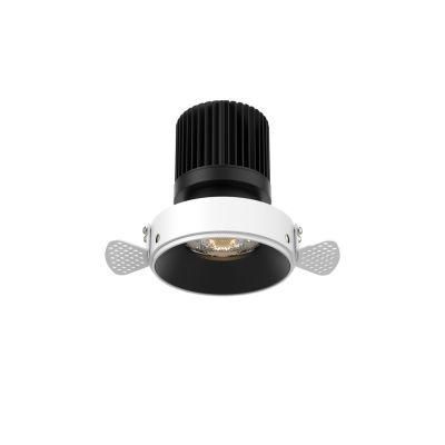 Dimmable Recessed 30W LED Trimless Electrical Fittings Ceiling COB Lights Downlight