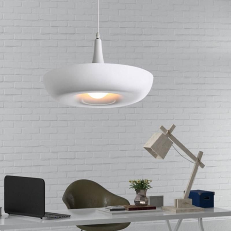 60W Black Metal Dome Pendant Light Decorative Office Lamp