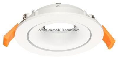 Aluminum COB Downlight Housing LED GU10 Downlight Housing Ra6