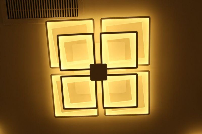 Masivel Simple Luxury Light Indoor Decoration Square LED Ceiling Light