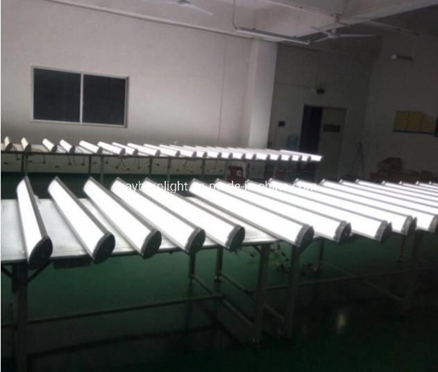 IP65 Aluminum Silver LED Linear Light 30-200W Warehouse Hanging High Bay Light