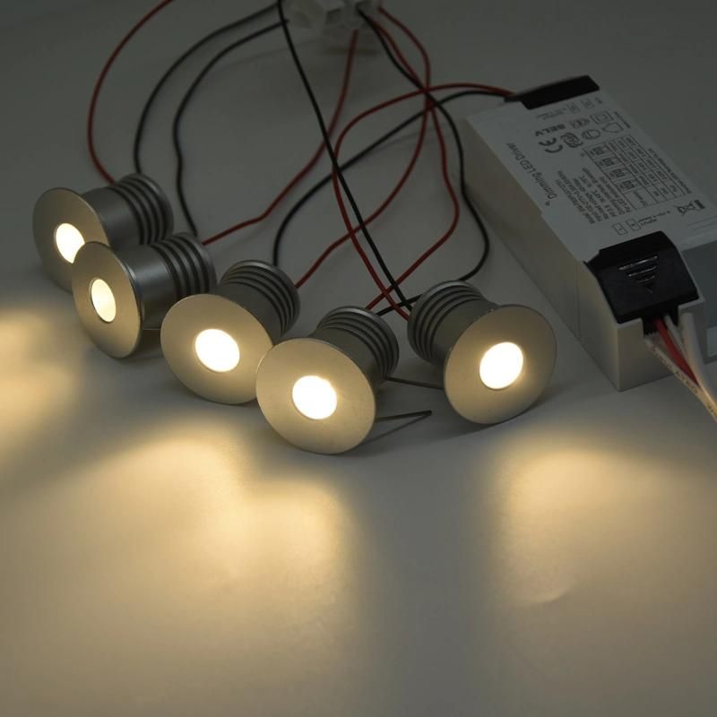 3W 12V 24V Mini D25mm LED Downlight Lamp for Kitchen Cabinet Roof Ceiling Lighting