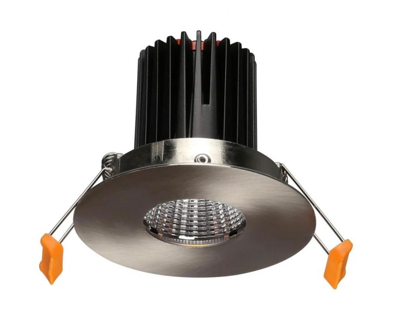 Nickel Version LED Downlight Mounting Ring Plus X Series Module