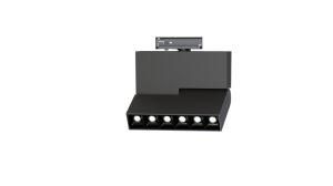 Track Rail Magnet DC48V Magnetic Magnetic Track Lighting System Linear LED Track Light