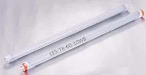 10W 60cm G13 SMD LED Tube Light T8 for Indoor with CE RoHS (LES-T8-60-10WB)