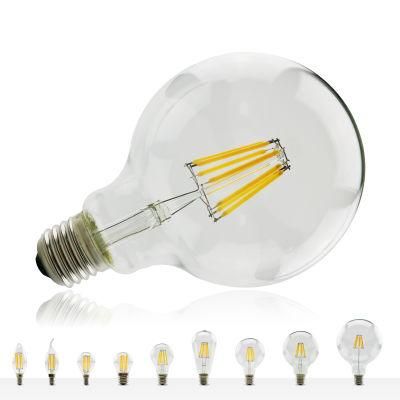 LED Filament Bulb E27 E14 Retro Edison Lamp 220V-240V Light Bulb C35 G45 A60 St64 G80 G95 G125 Glass Bulb Vintage Candle Light