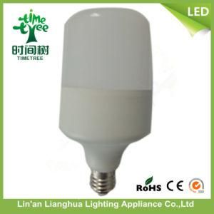 T90 25W E27 B22 Milky Cover T Shaped LED Light Bulb