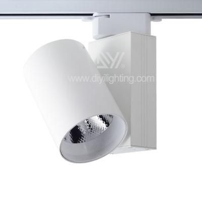 Elegant Design High CRI LED Track Luminaire for Coat Store