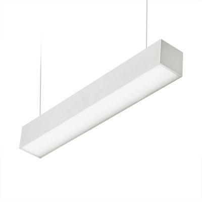 75*75mm LED Linear Straight Line Tube Light with Aluminum Fixture