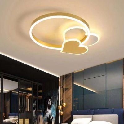 Best Price Beautiful Heart Shape Ceiling Lamps LED Indoor Ceiling Lights for Living Room