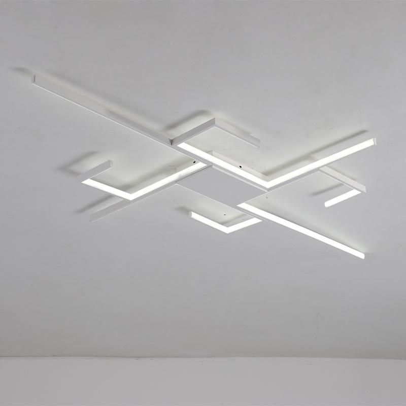 High Quality Nordic Simple Art Design Acrylic Ceiling Linear Light