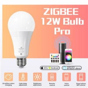 E27 RGBW LED Bulb with 16million Colors Change
