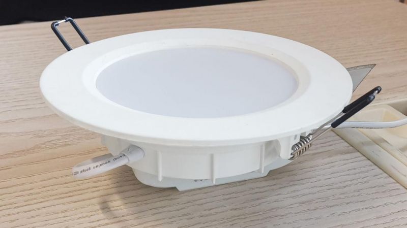 Wholesale Hot Sale New Cheap Quality IC Heat Conducting Nylon Plastic SMD2835 Ra90 Recessed LED Down Light Downlight for Residential Hotel Room, Sensor Option