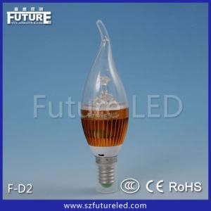 3W E14 LED Flame Candle Light F-D2