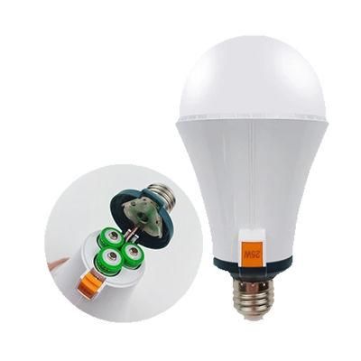 Wholesale Emergency Bulb Light 5W 7W 9W 25W E27 Rechargeable LED Light Bulb Lamp for Home Lighting