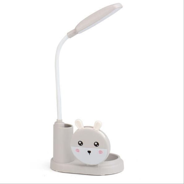 Mini Makeup LED Desk Light with Mirror Pen Holder