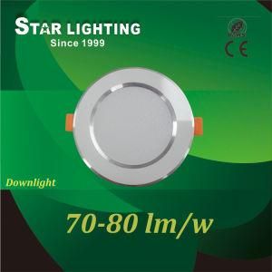 High Quality Recessed 7W SMD Panel Light Round Ultra Thin LED Downlight