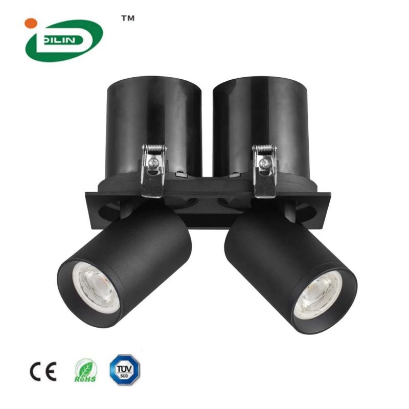 Factory High Quality LED Ceiling Spot Light Lamp Housing Europe Standard GU10 Down Light Kits LED Lighting