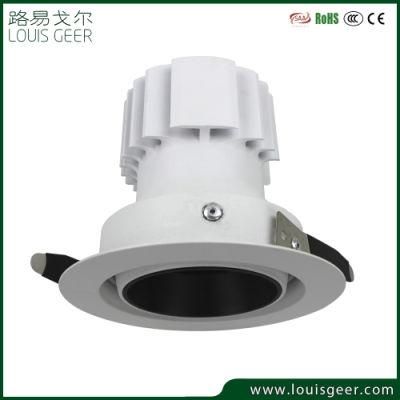 High Quality Recessed Spotlight Adjustable COB 15W Die-Casting Alu Anti-Glare LED Downlight 15W Fixture Shop Light Spot Light