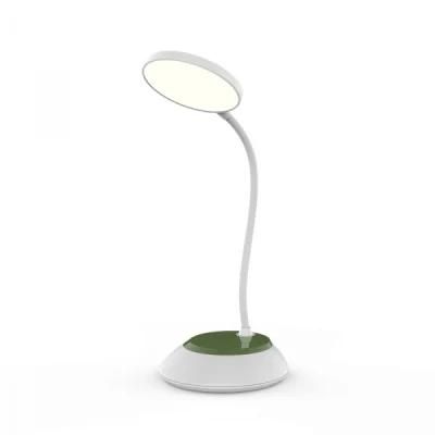 Energy-Saving Color Ring Touch Table Lamp with 1.2m USB Cable